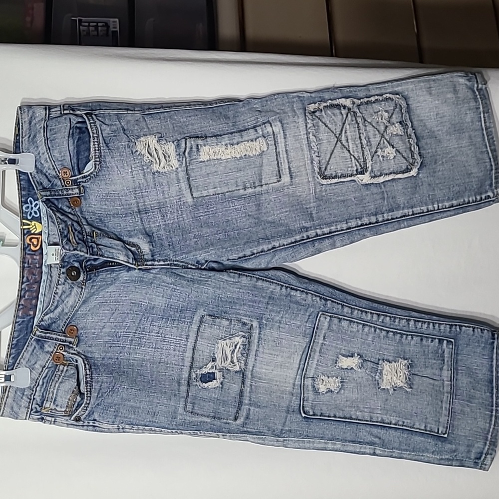 Denim Capris